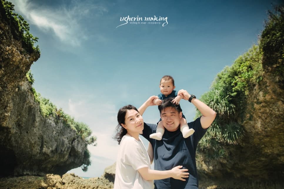 오키나와가족여행,가족스냅,돌스냅 사진 3