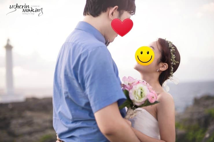 뜨는 여배우 박보영 닮은 신부님 셀프웨딩스타일링스냅 사진 3