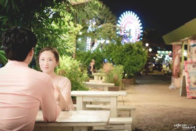로맨틱한 밤 — 데이트스냅/오키나와허니문스냅 사진 3